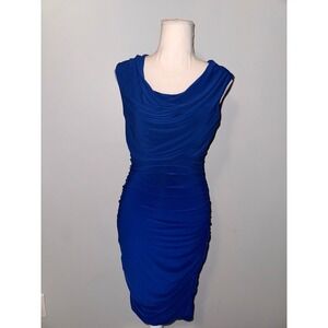 En focus Studio Women's Royal Blue Sleeveless Dress -‎ Size 10